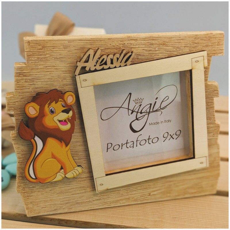 Bomboniera Leone portafoto