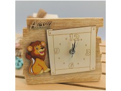 Bomboniera Leone orologio