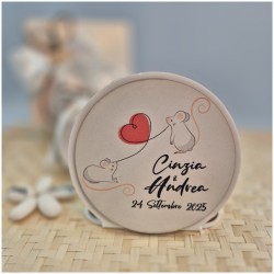Bomboniere Matrimonio topolini ingrandimento