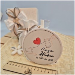 Bomboniere Matrimonio topolini vista dall alto