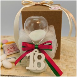 Bomboniera Clessidra 18 Compleanno