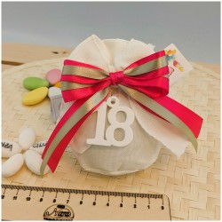 Bomboniera sacchettino 18 Compleanno