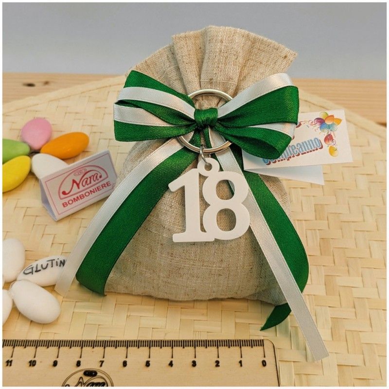 Bomboniere sacchettini 18 Compleanno