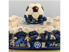 Scarpette da Calcio Bomboniere su stadio dell'inter