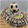 Bomboniere Tema calcio Stadio con portachiavi