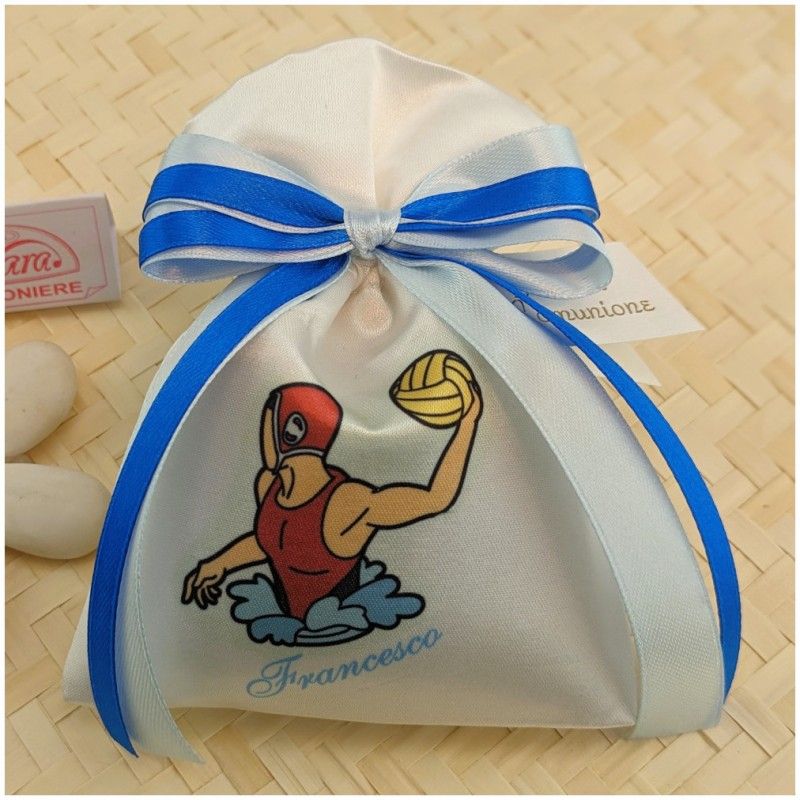 Sacchettino Bomboniera tema Nuoto