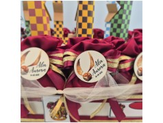 Bomboniere Harry potter su Campo da Quidditch dettagli