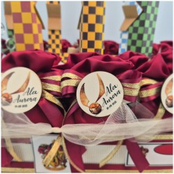 Bomboniere Harry potter su Campo da Quidditch dettagli