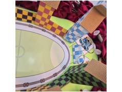 Bomboniere Harry potter su Campo da Quidditch particolare porte