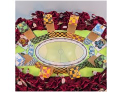 Bomboniere Harry potter su Campo da Quidditch vista aerea