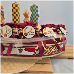 Bomboniere Harry potter su Campo da Quidditch vista dal basso
