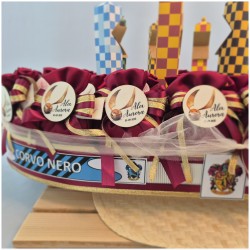 Bomboniere Harry potter su Campo da Quidditch vista lato sinistro