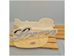 Nomi in plexiglas per tavolo delle bomboniere