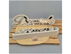 Nomi in plexiglas per tavolo delle bomboniere