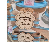 Torta di Barattolini Bomboniere quadrifoglio personalizzato