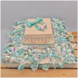 Torta di Bomboniere 25 Anniversario in cristallo