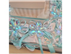 Torta di Bomboniere 25 Anniversario in cristallo