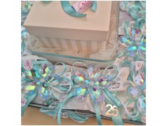 Torta di Bomboniere 25 Anniversario in cristallo