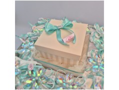 Torta di Bomboniere 25 Anniversario in cristallo