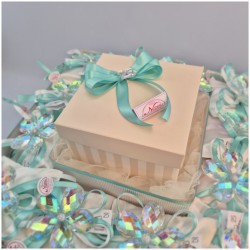 Torta di Bomboniere 25 Anniversario in cristallo