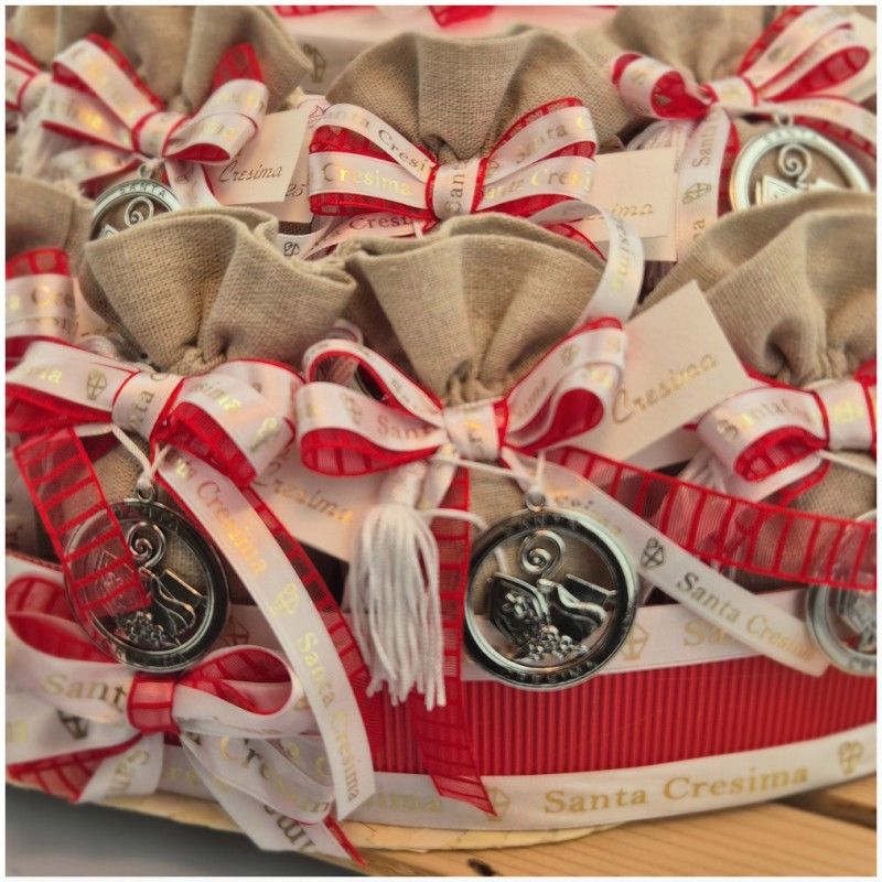 Torta di Bomboniere per Cresima