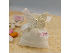 Sacchettino Comunione Farfalla