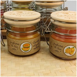 Bomboniera Candele Profumate alla frutta gusto arancio
