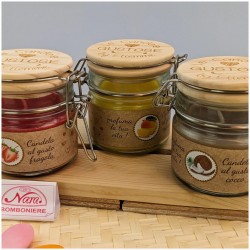 Bomboniera Candele Profumate alla frutta gusto