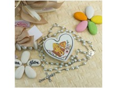 Scatolina Cuore porta Rosario