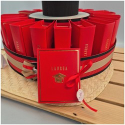 Torta di scatoline bomboniere per laurea