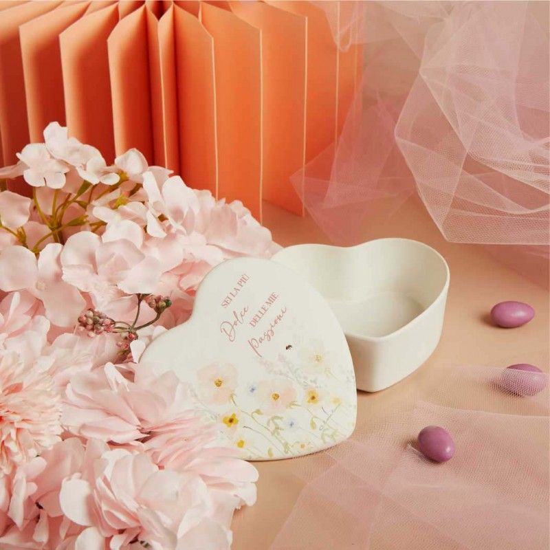 Scatola Rosa a Cuore Claraluna