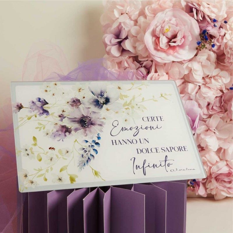 Tagliere in vetro Rosa