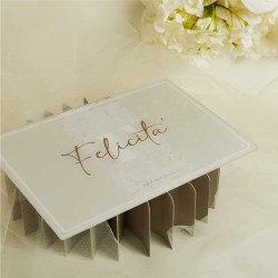 Tagliere in vetro Felicità