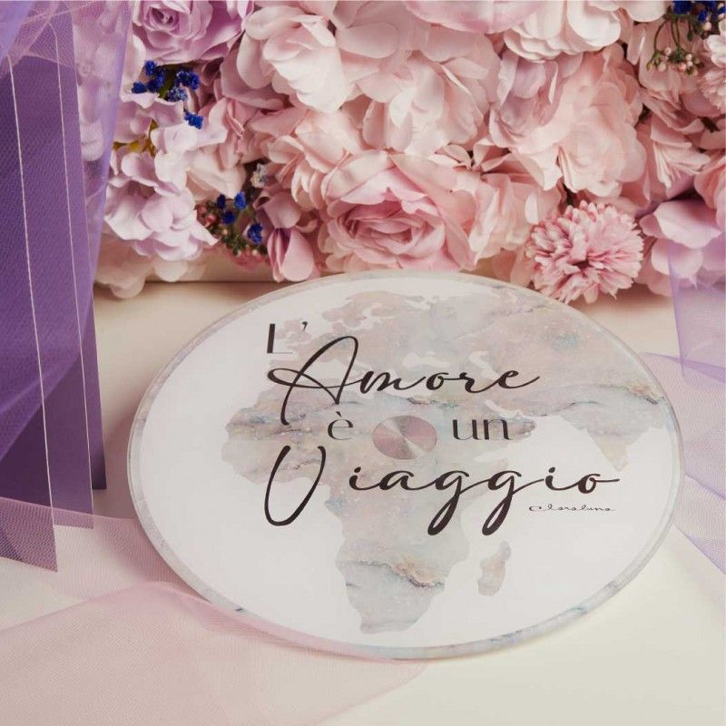 Piatto Girevole l'amore è un viaggio