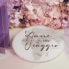 Piatto Girevole l'amore è un viaggio
