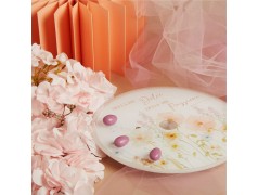 Piatto Girevole Rosa di Claraluna