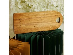 Tagliere Lungo in Acacia Firmato Claraluna