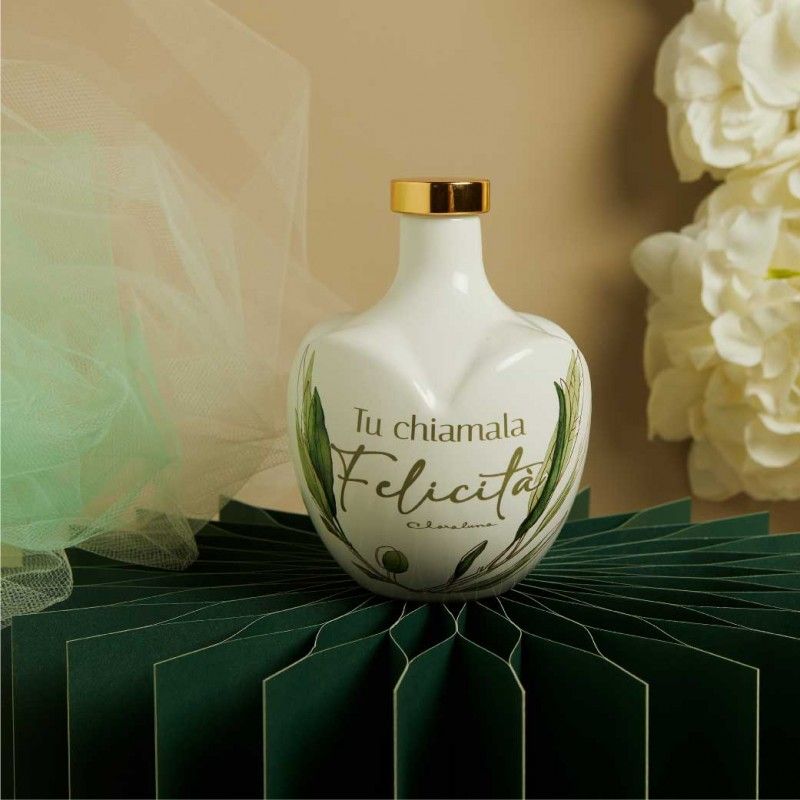 Oliera Grande con decoro Olivo