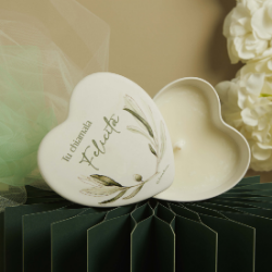 Candela Cuore con olivo di Claraluna