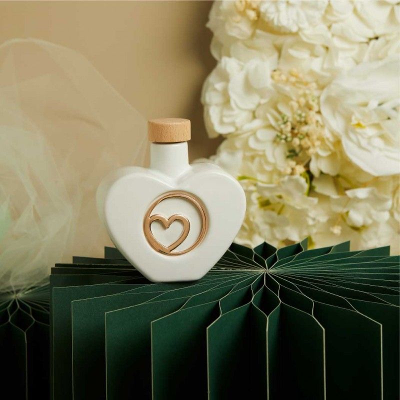 Oliera Cuore oro rosa di Claraluna