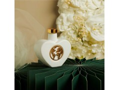 Oliera Cuore con Mappamondo oro rosa