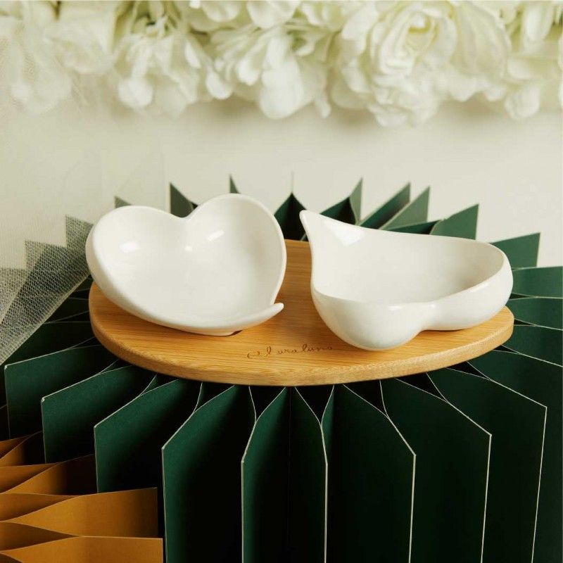 Set Aperitivo da 2 Cuori di Claraluna