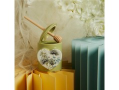 Porta Miele verde Macha di Claraluna