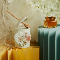 Vasetto Miele e bastincino di Claraluna