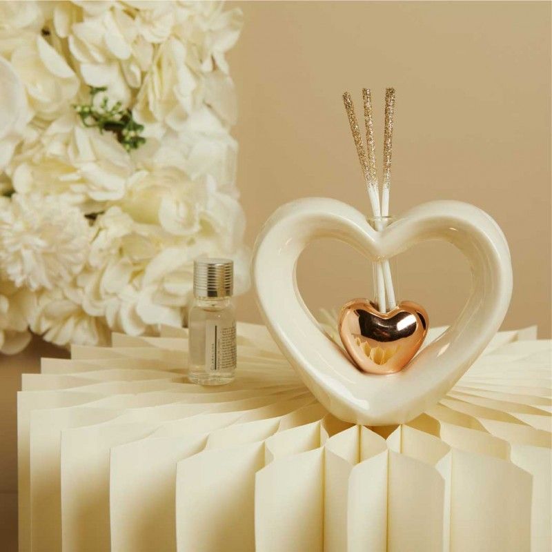 Diffusore Cuore Oro di Claraluna