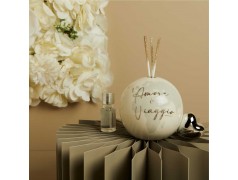 Mappamondo Grande con cuore Argento