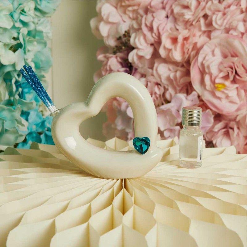 Profumatore cuore azzurro di Claraluna