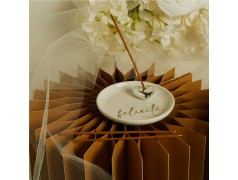 Piattino Porta Incenso Felicità di Claraluna