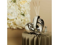 Cuore Argento Profumatore Grande