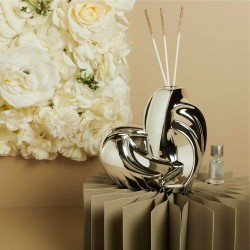 Cuore Argento Profumatore Grande